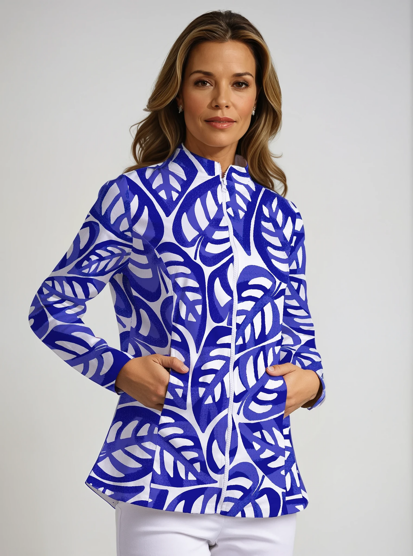 Womens Knitted Reversible Jacket