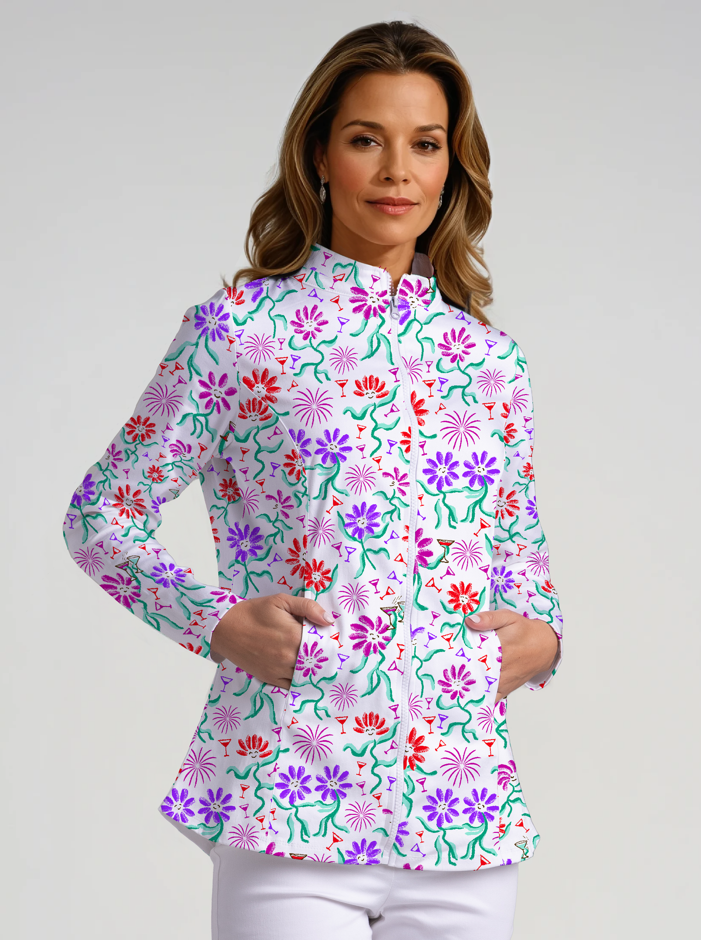 Women's knitted Reversible Jacket