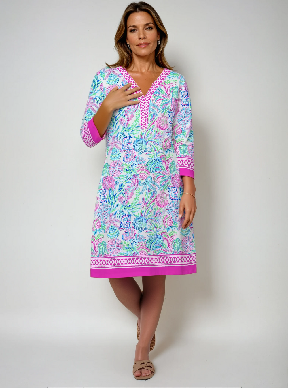 ワンピース Rest & Recreation UNBALANCE JERSEY DRESS 5BSH153 CAMELIA_DDRJ64-3053_SKY-