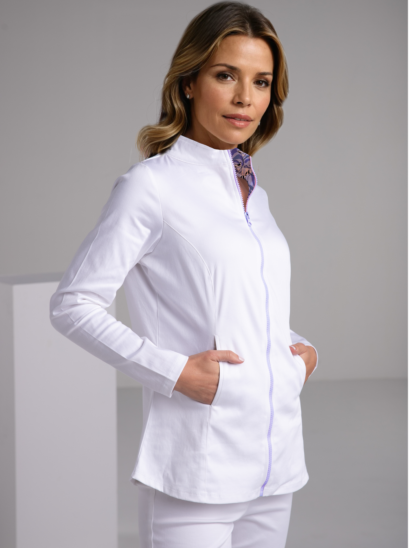 Women's knitted Reversible Jacket