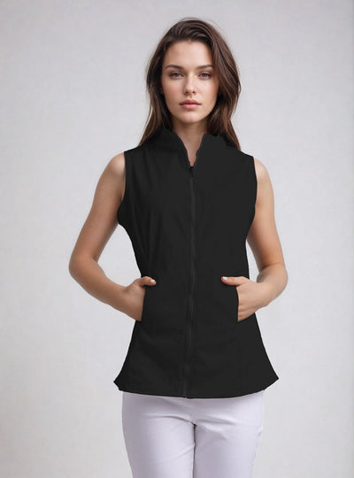 Women's knitted Reversible Vest