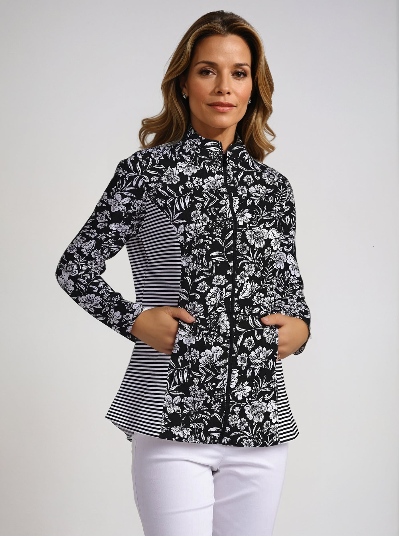 Women's knitted Reversible Jacket