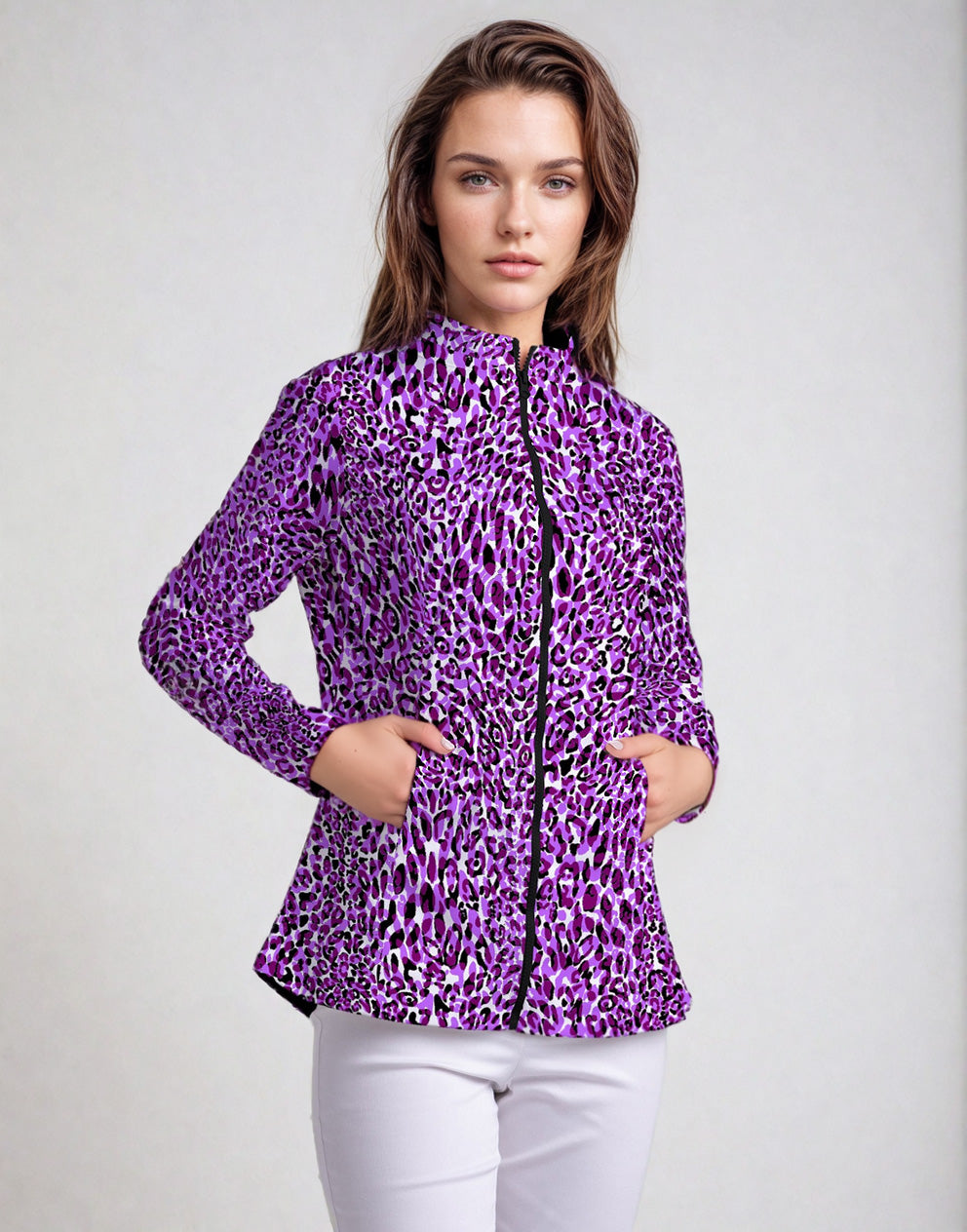 Women's knitted Reversible Jacket