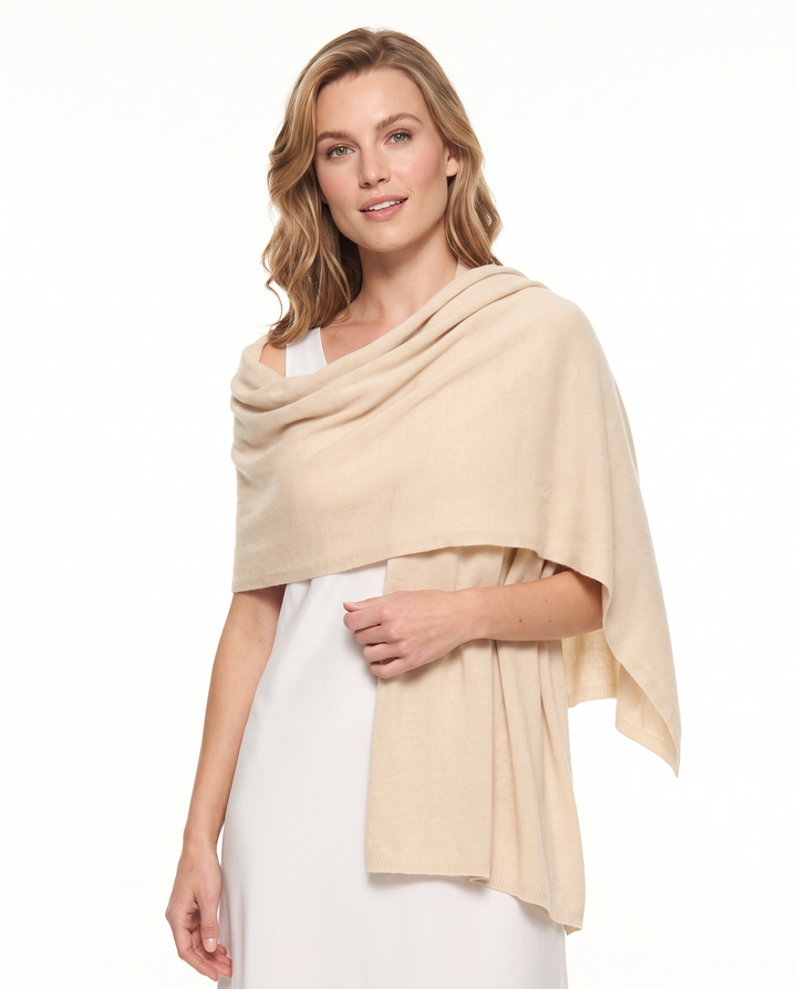 Lomon Elegent Wool Blend Pashmina Wraps