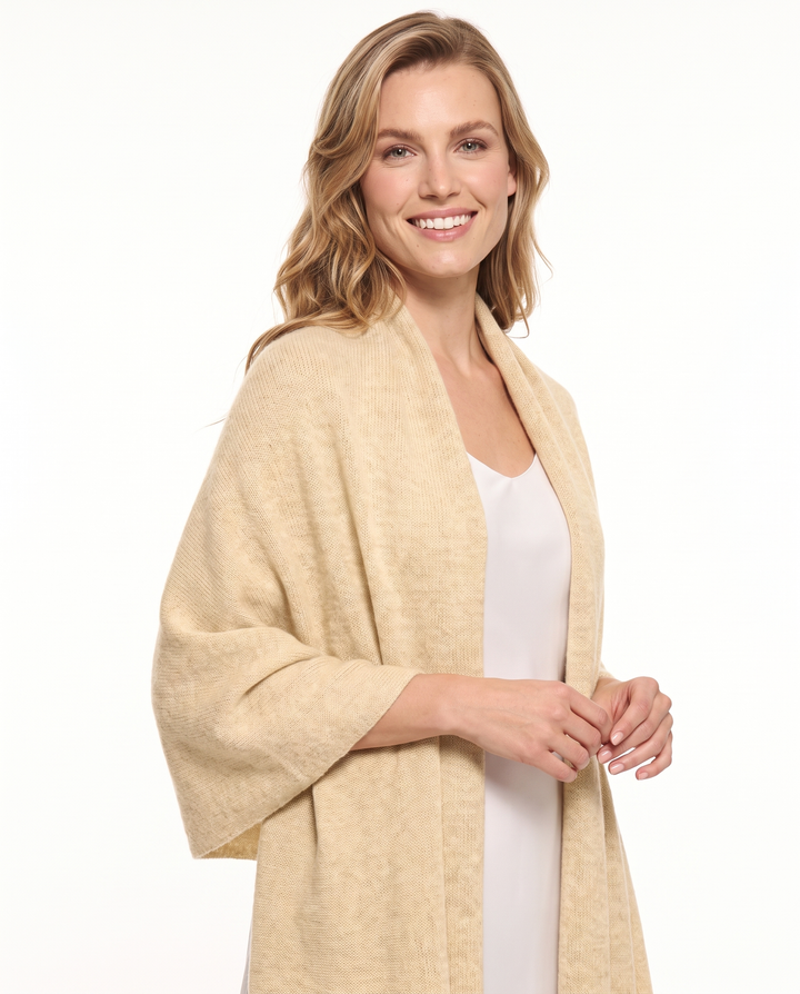 Lomon Elegent Wool Blend Pashmina Wraps