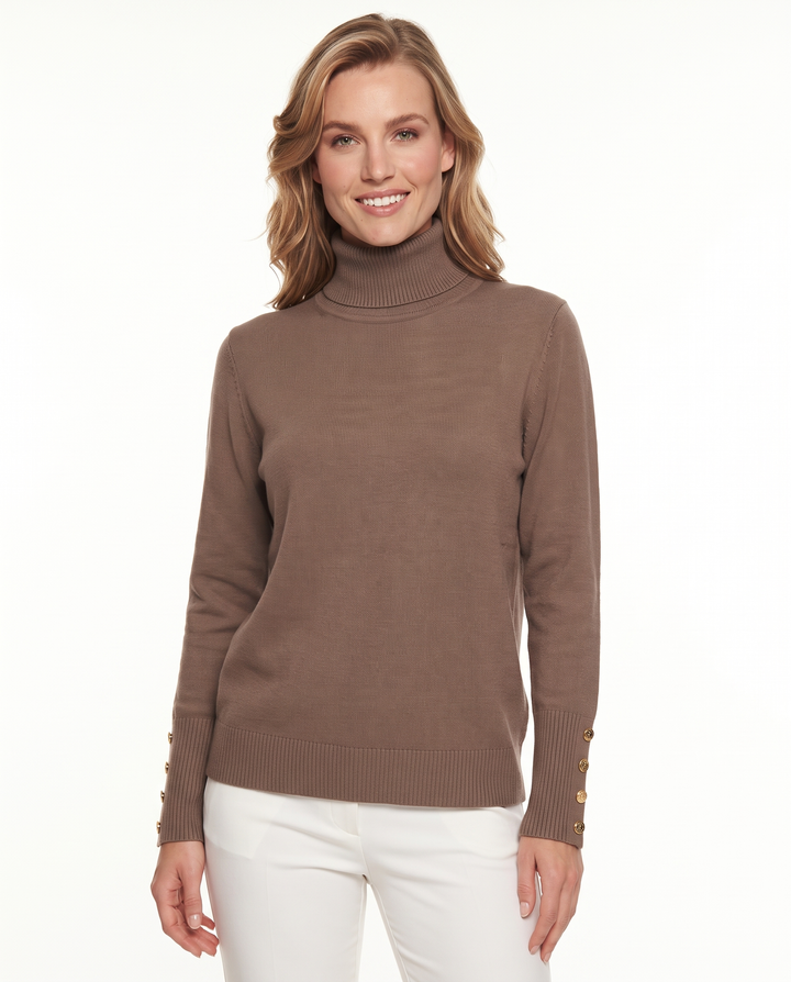 Zeagoo Womens Turtleneck Sweater Long Sleeve Pullover