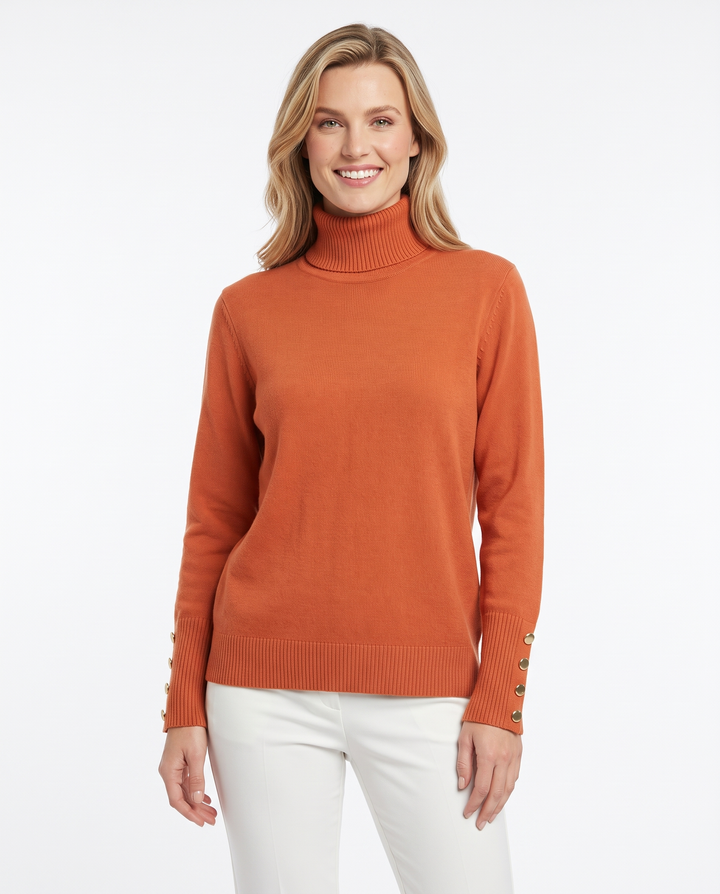 Zeagoo Womens Turtleneck Sweater Long Sleeve Pullover