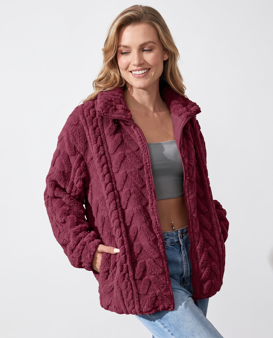 Dokotoo Winter Fleece Jacket for Women
