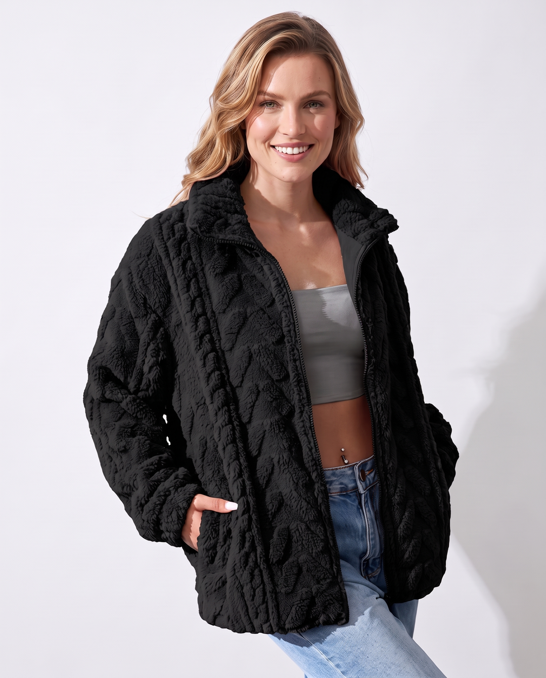 Dokotoo Winter Fleece Jacket for Women